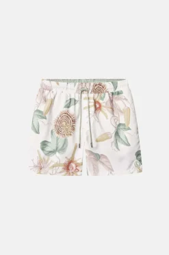 Colours & Sons Badehose Printed - Botanical*Herren Badehosen