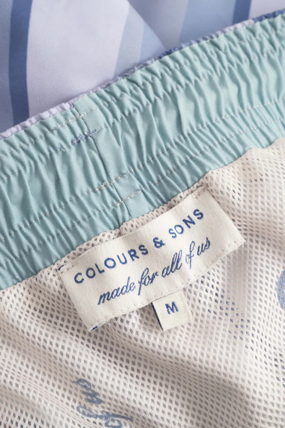 Colours & Sons Badehose Printed - Pacific*Herren Badehosen