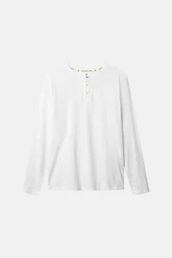 Colours & Sons Basic Henley - White*Herren T-Shirts & Polos|Longsleeves