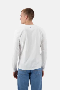 Colours & Sons Basic Henley - White*Herren T-Shirts & Polos|Longsleeves