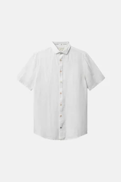 Colours & Sons Basic Leinen Hemd - White*Herren Hemden