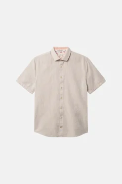 Colours & Sons Basic Leinen Hemd Kurzarm - Tent*Herren Hemden