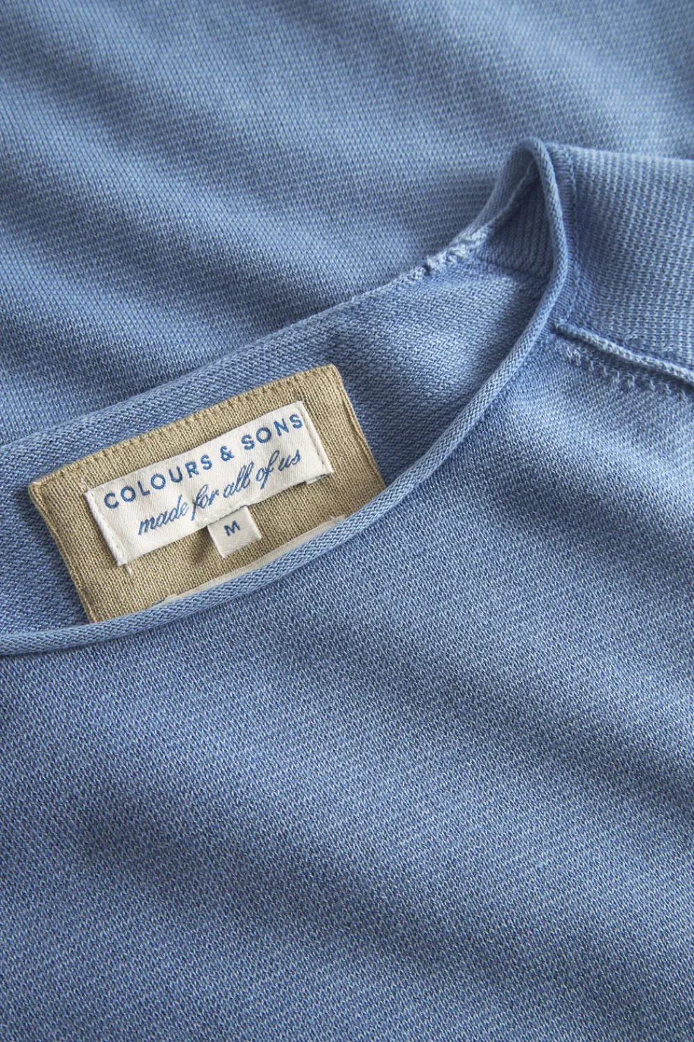 Colours & Sons Basic Pullover Pocket - Denim*Herren Pullover|Pullover