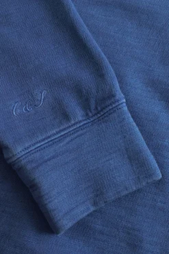 Colours & Sons Basic Sweatshirt-washed - Royal*Herren Sweatshirts