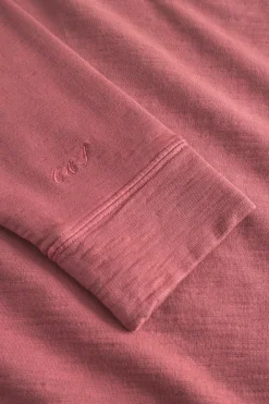 Colours & Sons Basic Sweatshirt-washed - Rosewood*Herren Sweatshirts