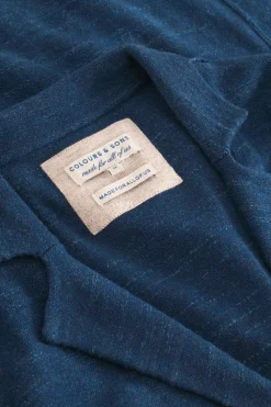 Colours & Sons Blazer Slub - Navy*Herren Pullover
