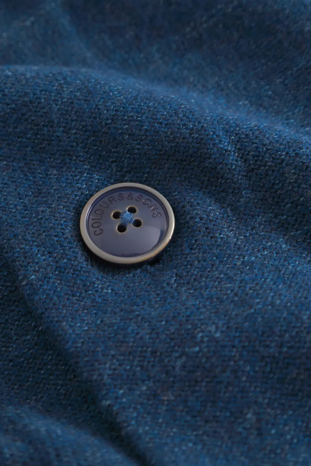Colours & Sons Blazer Slub - Navy*Herren Pullover