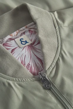 Colours & Sons Blouson Reversible - Pistachio-Flowers*Herren Jacken