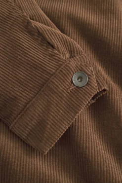 Colours & Sons Cord Trucker Jacke-Fellkragen - Soil*Herren Jacken