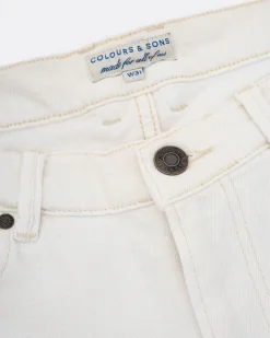Colours & Sons Denim Cropped - Offwhite*Herren Jeans