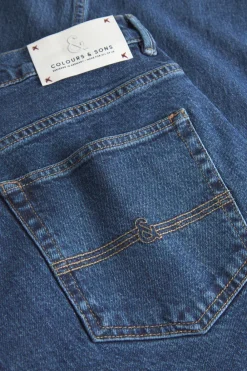 Colours & Sons Denim Cropped Stretch - Dark Blue*Herren Jeans|Hosen & Jeans