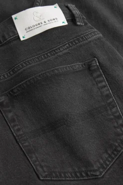 Colours & Sons Denim Cropped Stretch - Washed Black*Herren Jeans|Hosen & Jeans