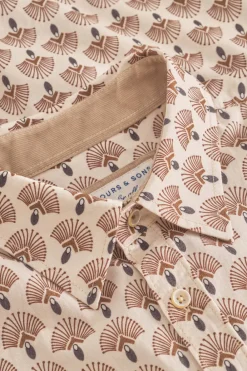 Colours & Sons Hemd gemustert - Art Deco*Herren Hemden