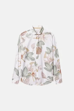 Colours & Sons Hemd gemustert - Botanical*Herren Hemden