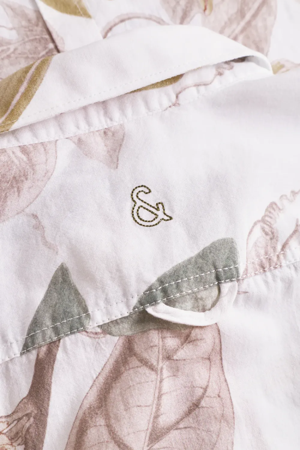 Colours & Sons Hemd gemustert - Botanical*Herren Hemden