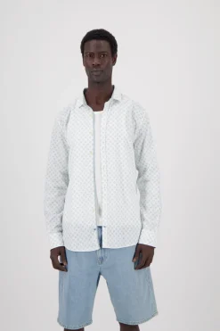Colours & Sons Hemd gemustert - Kimono Daisy*Herren Hemden
