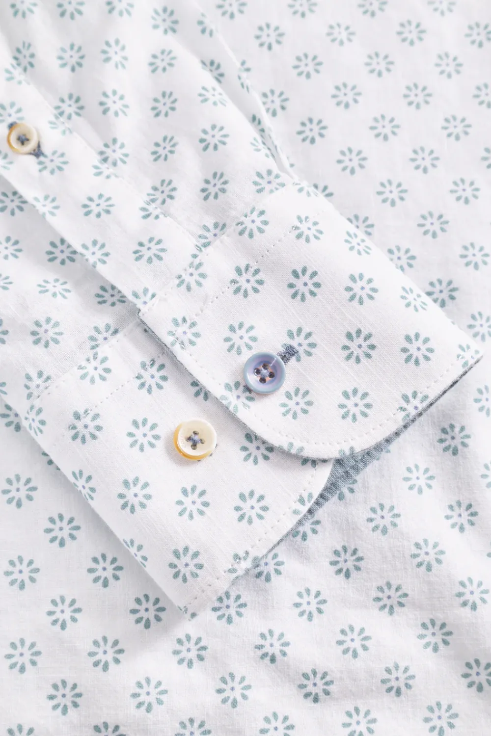 Colours & Sons Hemd gemustert - Kimono Daisy*Herren Hemden