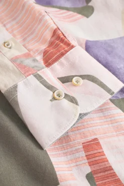 Colours & Sons Hemd gemustert - Koi Painting*Herren Hemden