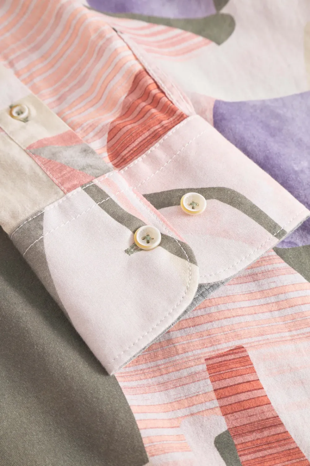 Colours & Sons Hemd gemustert - Koi Painting*Herren Hemden