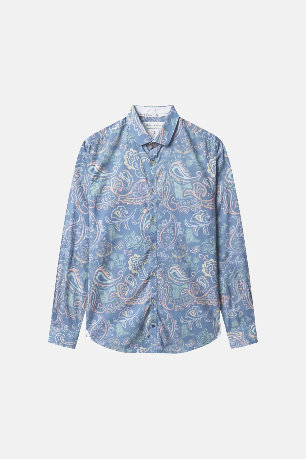 Colours & Sons Hemd gemustert - Neo Paisley*Herren Hemden