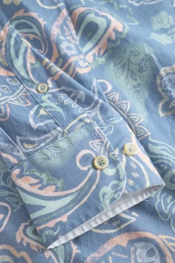 Colours & Sons Hemd gemustert - Neo Paisley*Herren Hemden