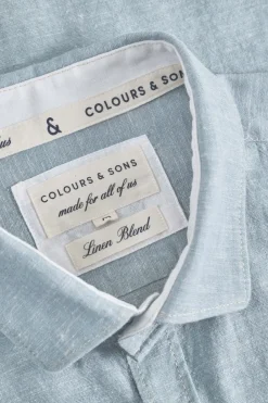 Colours & Sons Hemd Leinen Blend - Kimono*Herren Hemden