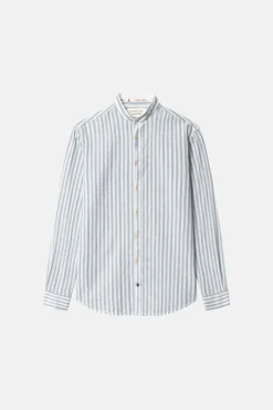 Colours & Sons Hemd Leinen Blend - Kimono-Great Wave*Herren Hemden