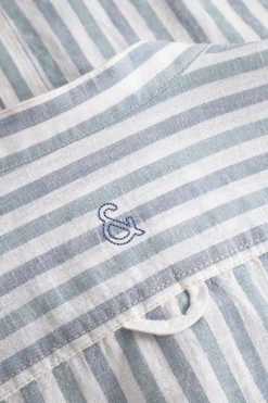 Colours & Sons Hemd Leinen Blend - Kimono-Great Wave*Herren Hemden