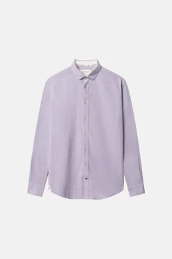 Colours & Sons Hemd Leinen Blend - Orchid*Herren Hemden