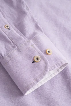 Colours & Sons Hemd Leinen Blend - Orchid*Herren Hemden