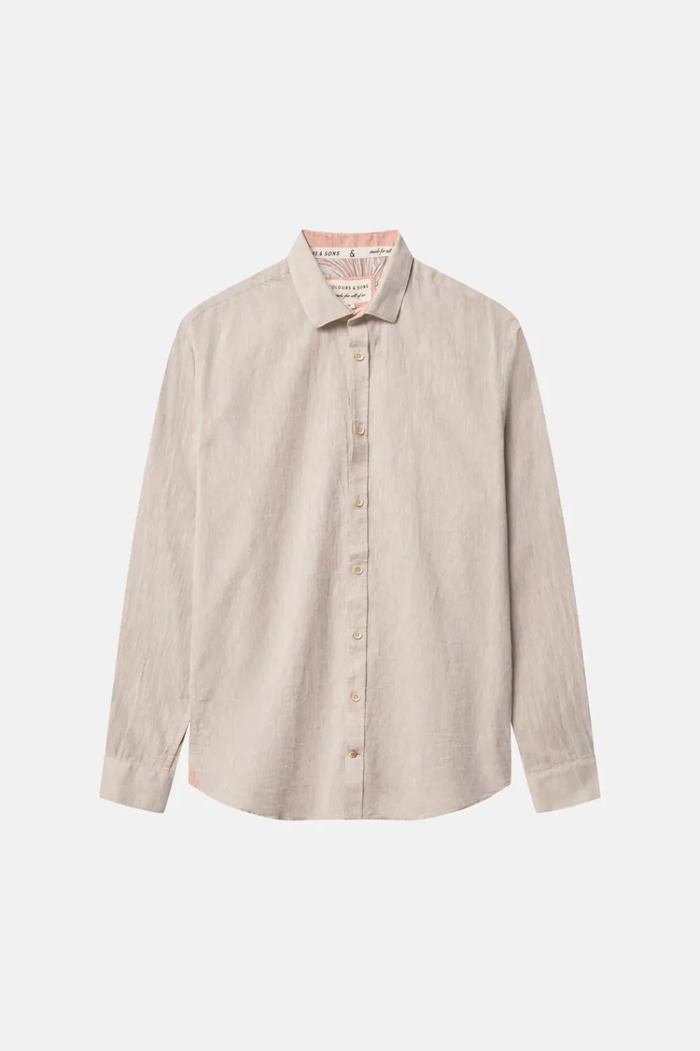 Colours & Sons Hemd Leinen Blend - Tent*Herren Hemden
