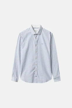 Colours & Sons Hemd Oxford Stripes - Sky Stripes*Herren Hemden|Hemden