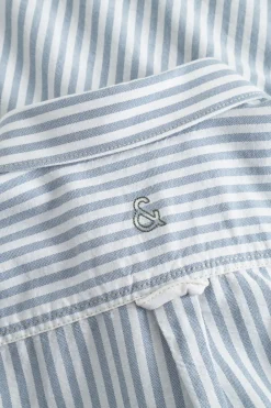 Colours & Sons Hemd Oxford Stripes - Sky Stripes*Herren Hemden|Hemden