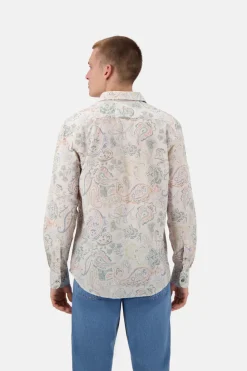 Colours & Sons Hemd Pastell - Desert Paisley*Herren Hemden