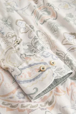 Colours & Sons Hemd Pastell - Desert Paisley*Herren Hemden