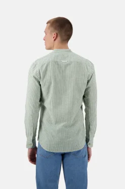 Colours & Sons Hemd Pin-Stripes - Pistachio Stripes*Herren Hemden