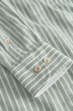 Colours & Sons Hemd Pin-Stripes - Pistachio Stripes*Herren Hemden