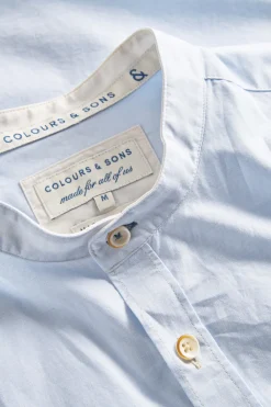 Colours & Sons Hemd Stehkragen - Sky*Herren Hemden