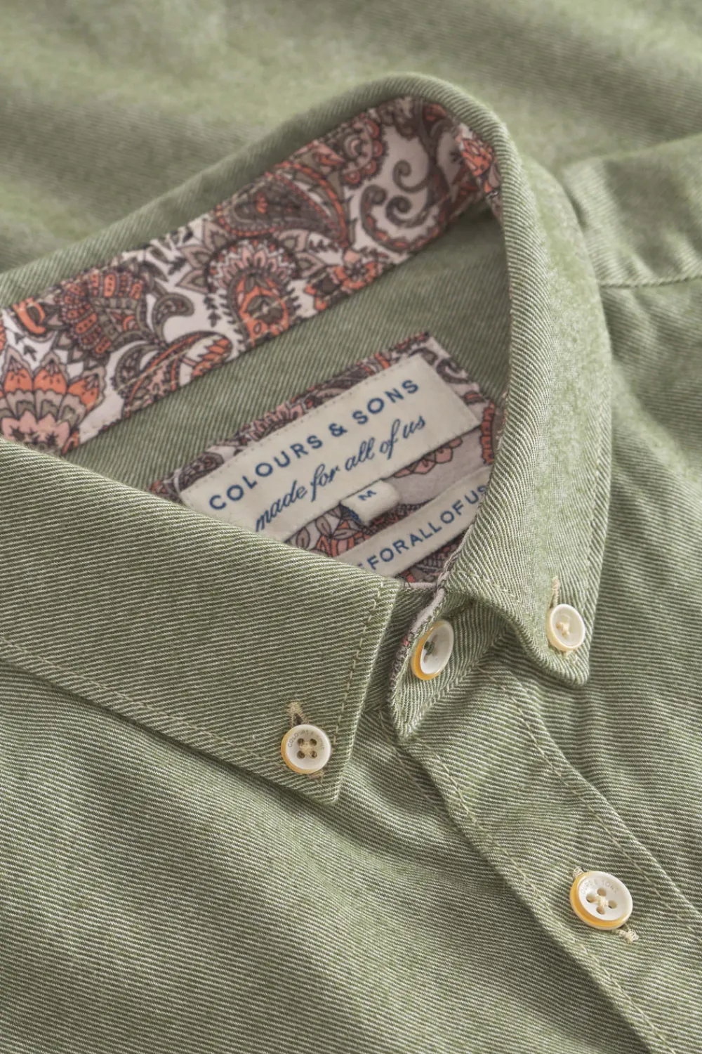 Colours & Sons Hemd Twill Basic - Clover*Herren Hemden|Hemden