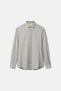 Colours & Sons Hemd Twill Basic - Clover Stripes*Herren Hemden|Hemden