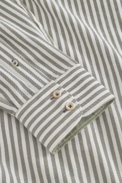 Colours & Sons Hemd Twill Basic - Clover Stripes*Herren Hemden|Hemden
