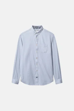 Colours & Sons Hemd Twill Basic - Lake*Herren Hemden|Hemden