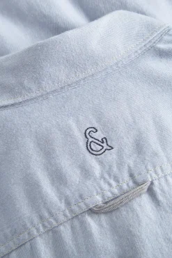 Colours & Sons Hemd Twill Basic - Lake*Herren Hemden|Hemden