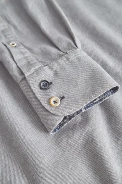 Colours & Sons Hemd Twill Basic - Silver*Herren Hemden|Hemden