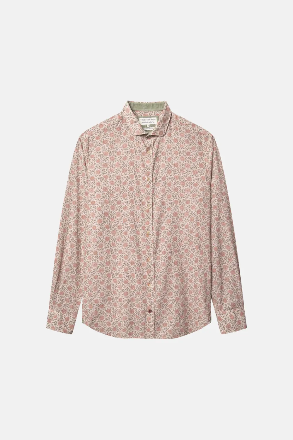 Colours & Sons Hemd-gemustert - Mezcal Flowers*Herren Hemden