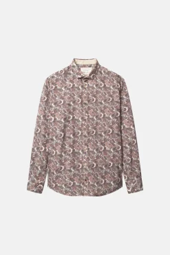 Colours & Sons Hemd-gemustert - Mezcal Paisley*Herren Hemden