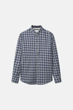 Colours & Sons Hemd-gemustert - Navy Vichy*Herren Hemden