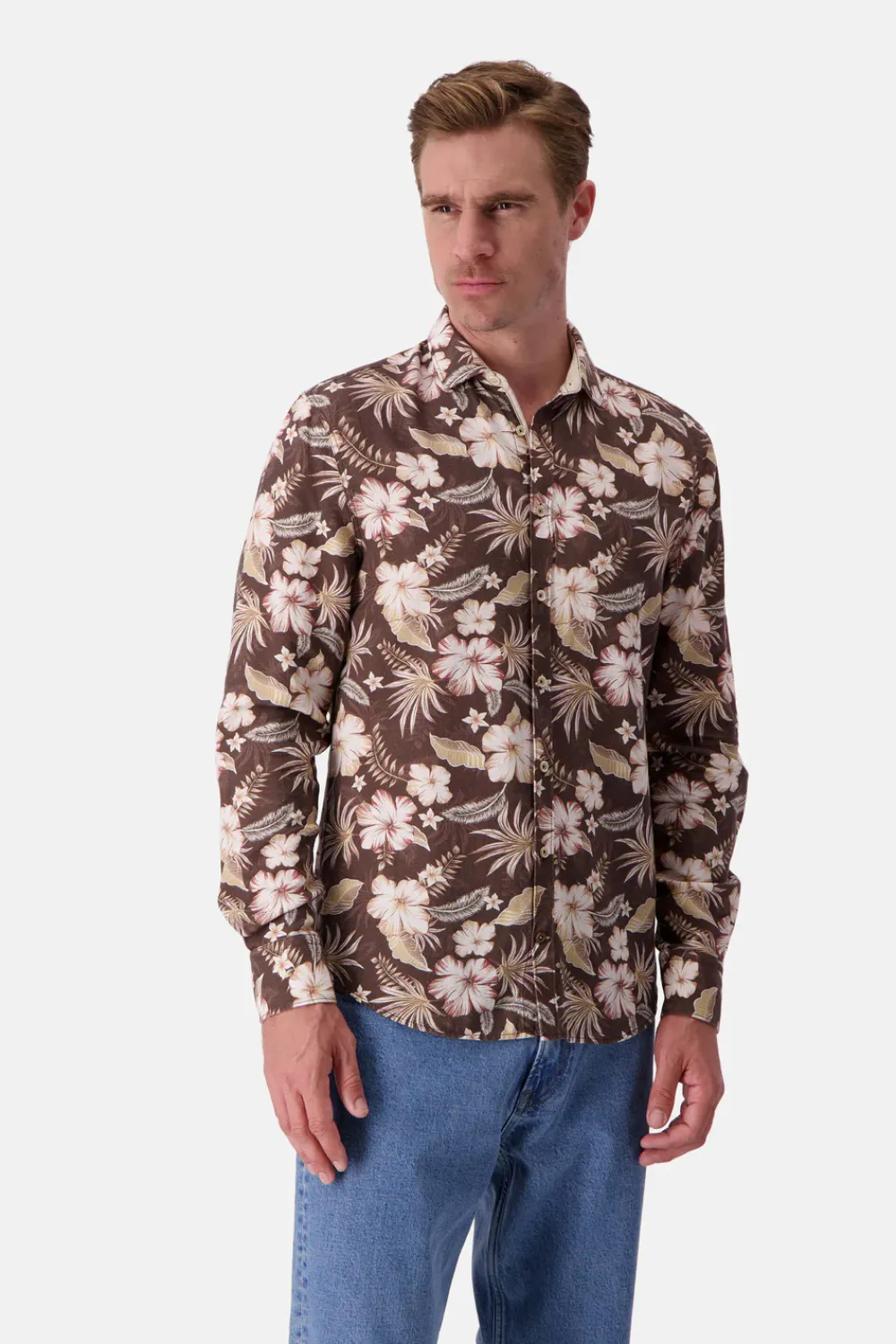 Colours & Sons Hemd-gemustert - Soil Flowers*Herren Hemden