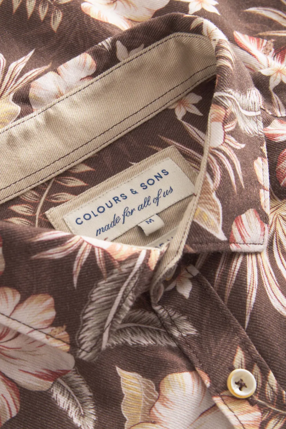 Colours & Sons Hemd-gemustert - Soil Flowers*Herren Hemden