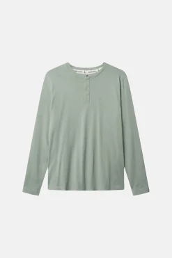 Colours & Sons Henley - Slub - Lime*Herren T-Shirts & Polos|Longsleeves